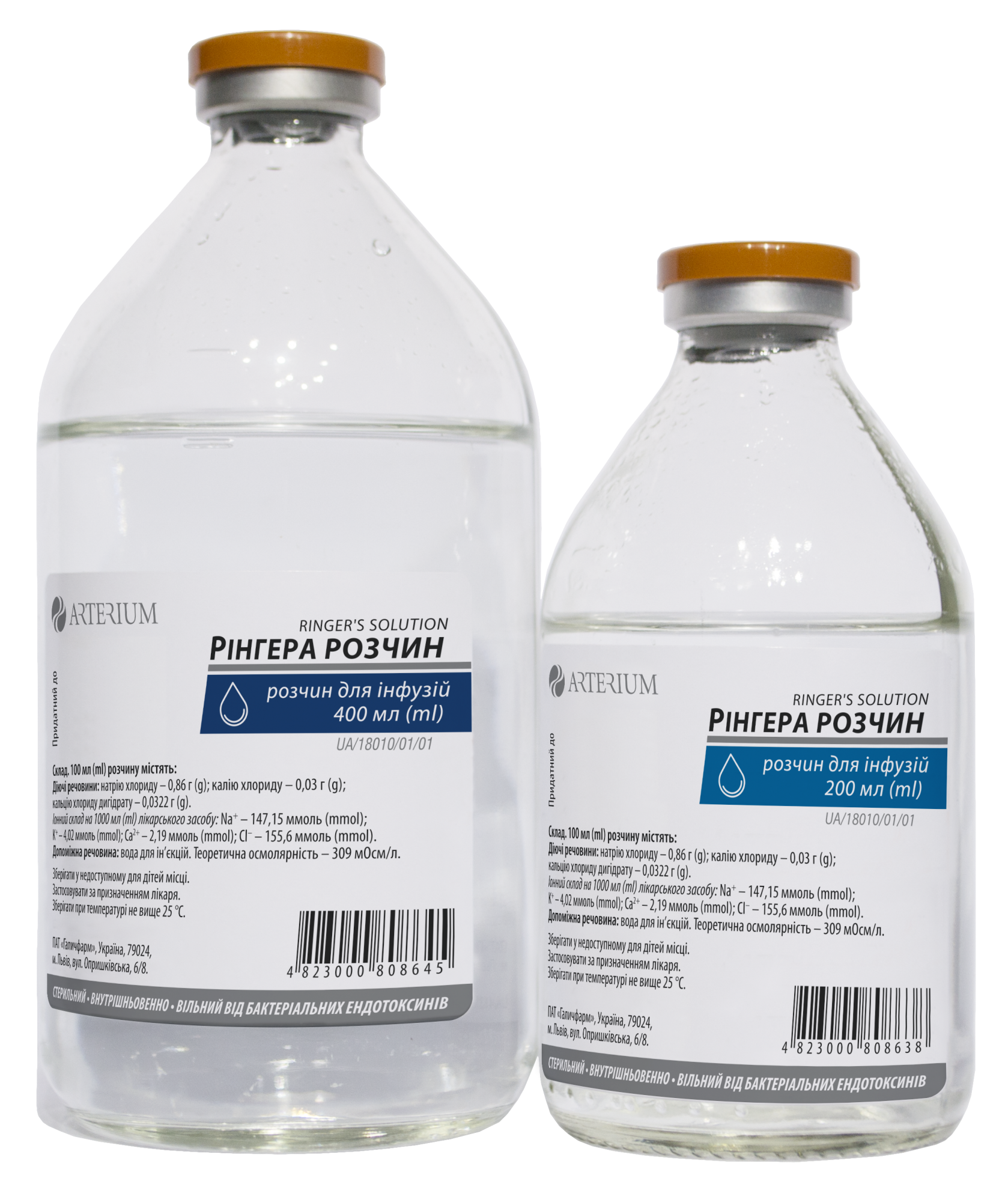 Рінгера розчин для лікування порушень електролітного балансу